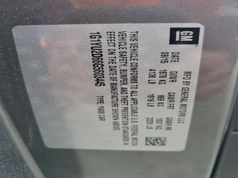 2016 CHEVROLET CORVETTE Z #3316709458