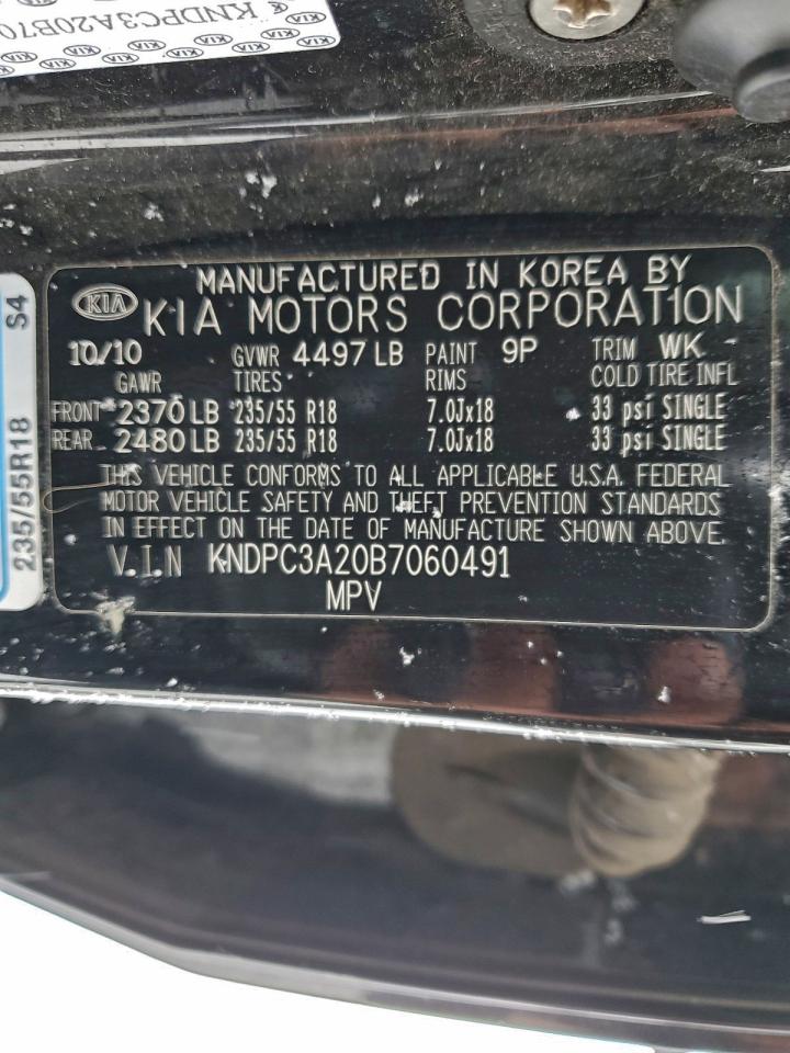 Lot #3308446278 2011 KIA SPORTAGE E