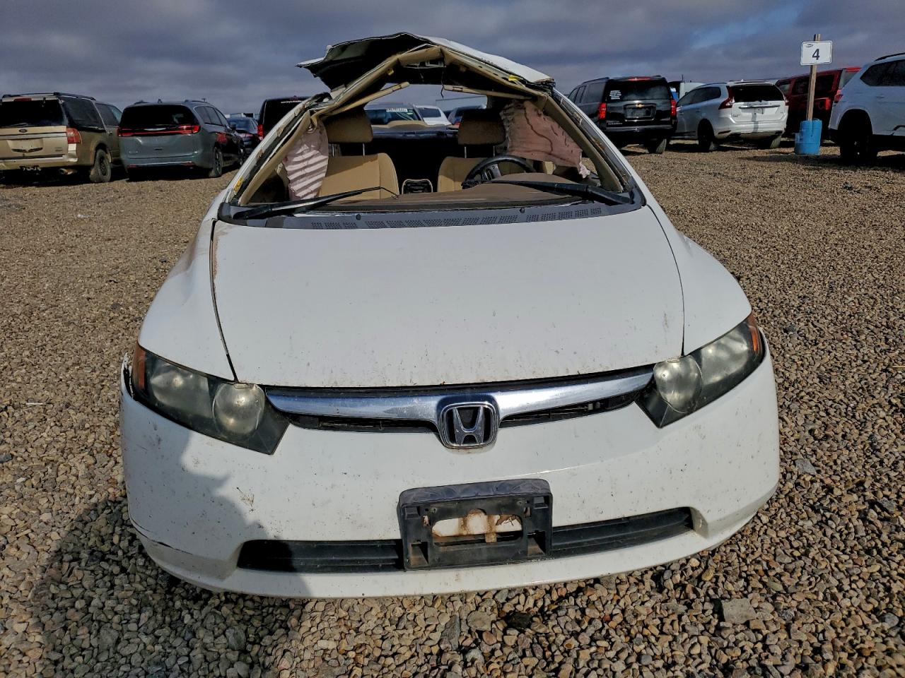 Lot #3312479683 2008 HONDA CIVIC LX