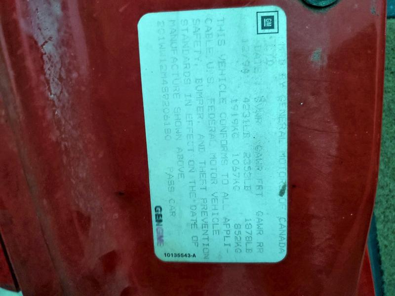 1995 CHEVROLET MONTE CARL #3304738953