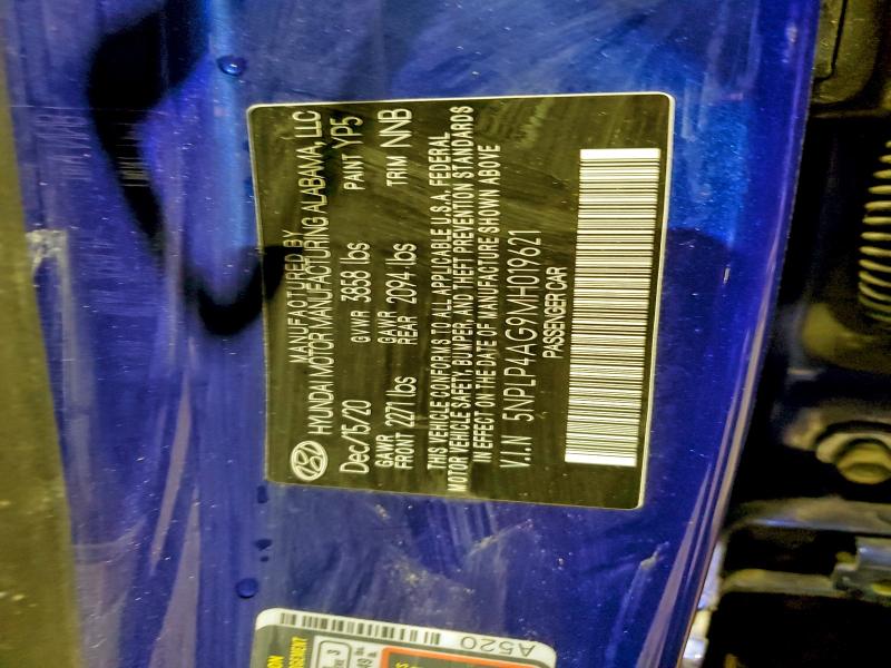 2021 HYUNDAI ELANTRA LI #3304565439