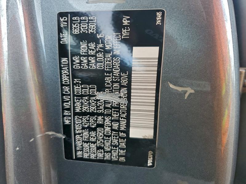 2016 VOLVO XC90 T8 #3304779950