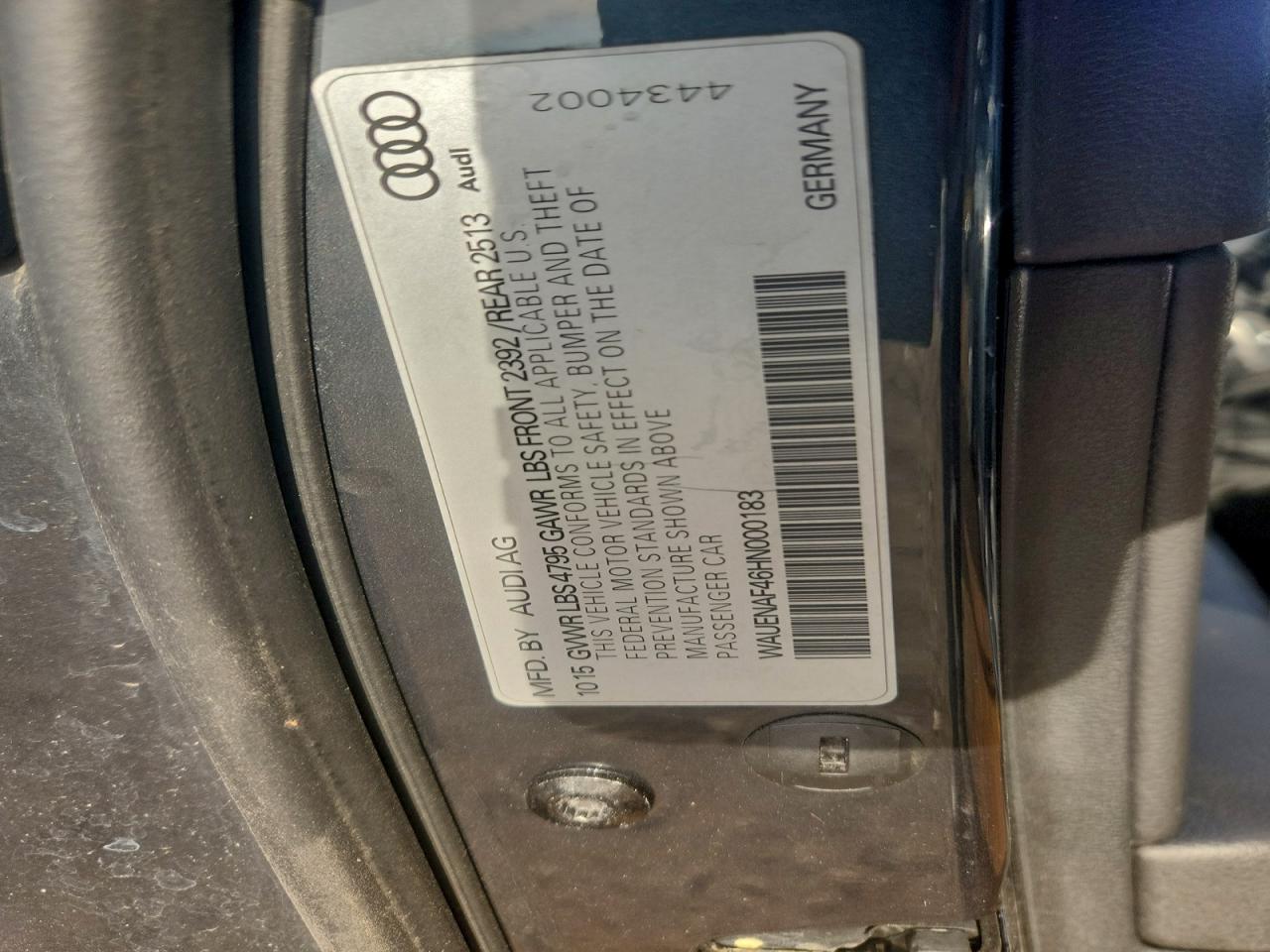 AUDI A4 PREMIUM PLUS