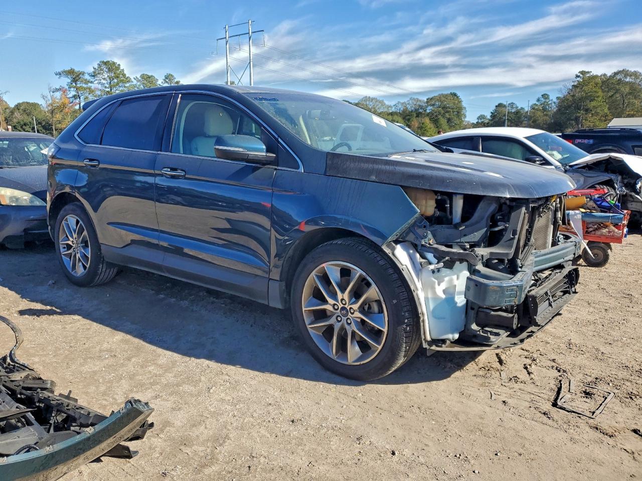 Lot #3311641285 2016 FORD EDGE TITAN