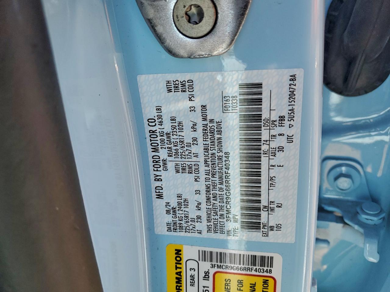 FORD BRONCO SPORT HERITAGE