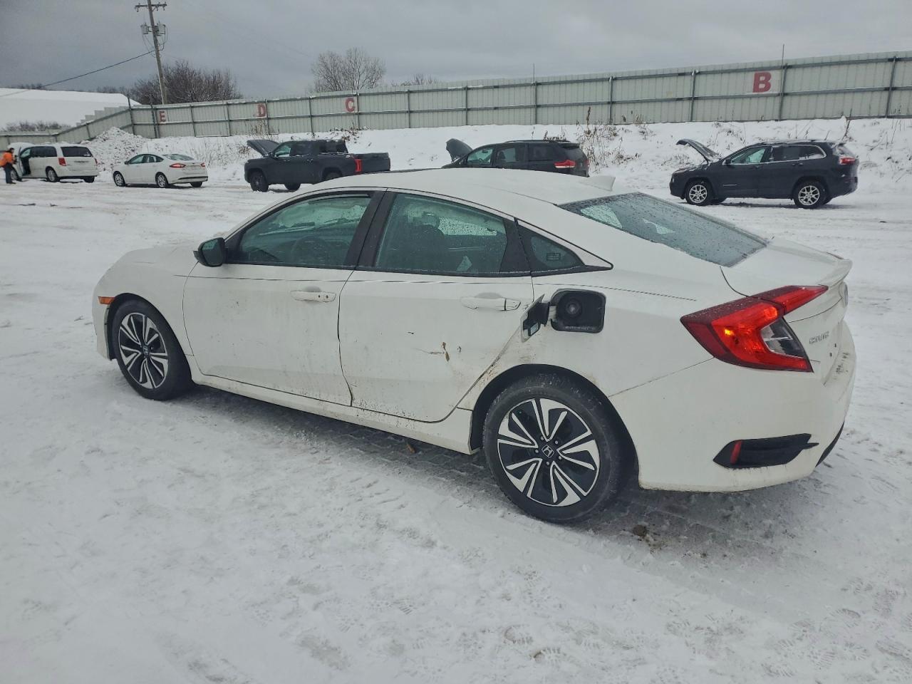 Lot #3316809418 2018 HONDA CIVIC EX