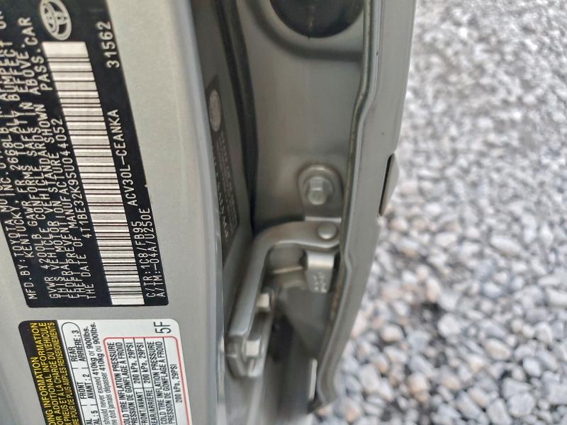 2005 TOYOTA CAMRY LE #3304749925