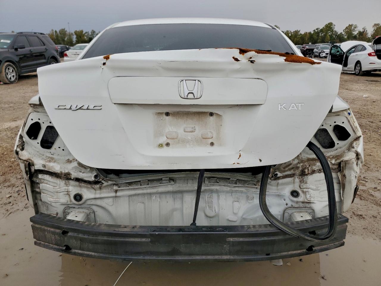 Lot #3304818543 2012 HONDA CIVIC LX