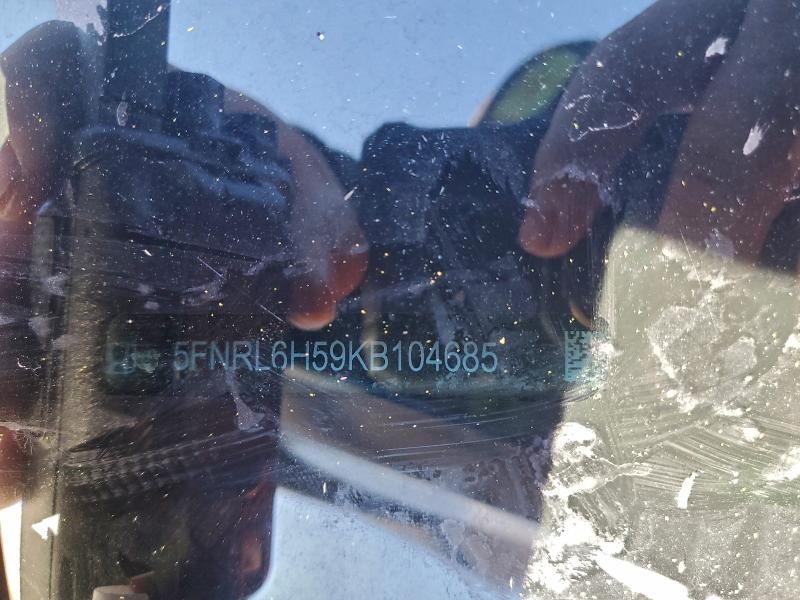 2019 HONDA ODYSSEY EX #3305420447