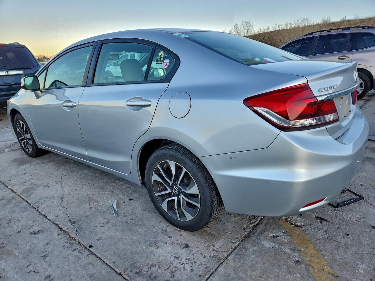 Lot #3302748008 2013 HONDA CIVIC EX