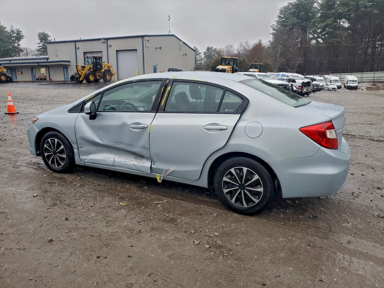 Lot #3304518450 2012 HONDA CIVIC LX