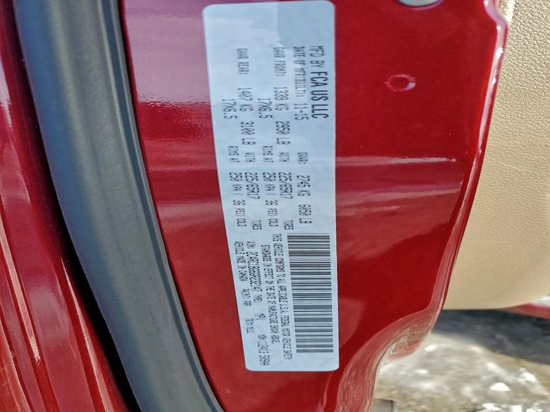 2016 CHRYSLER TOWN & COU #3304533456