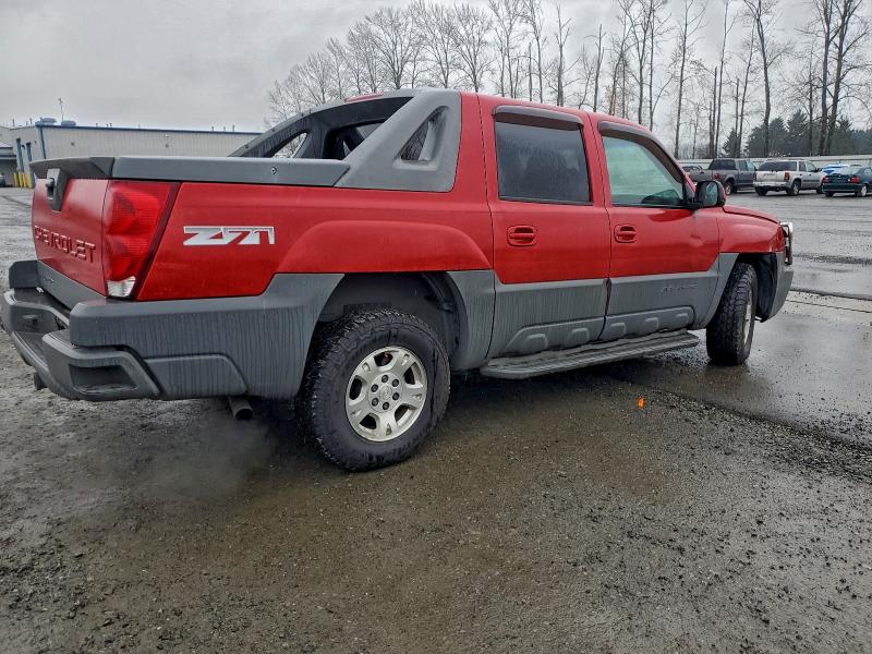 2002 CHEVROLET AVALANCHE #3304059548