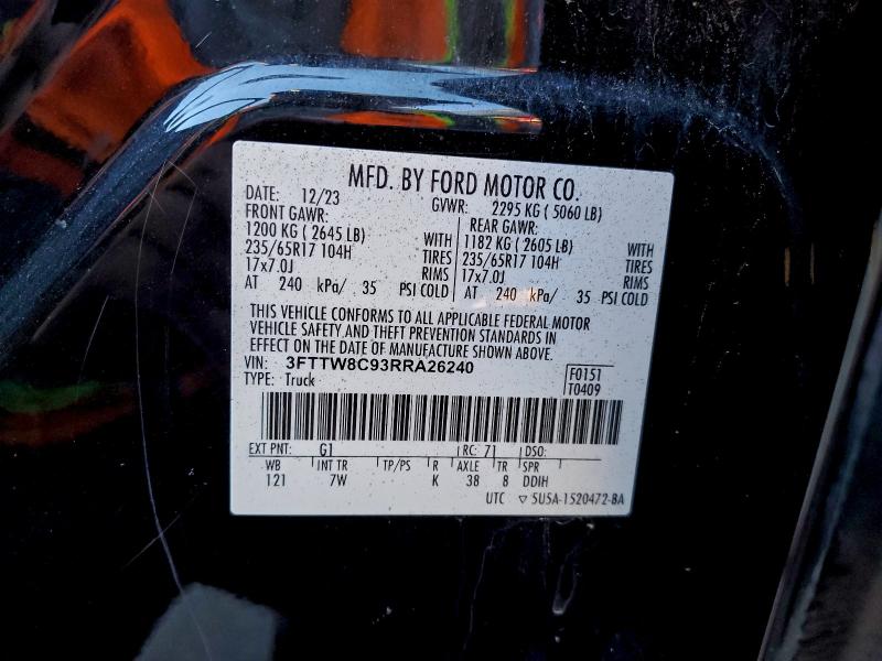 2024 FORD MAVERICK X #3305289342