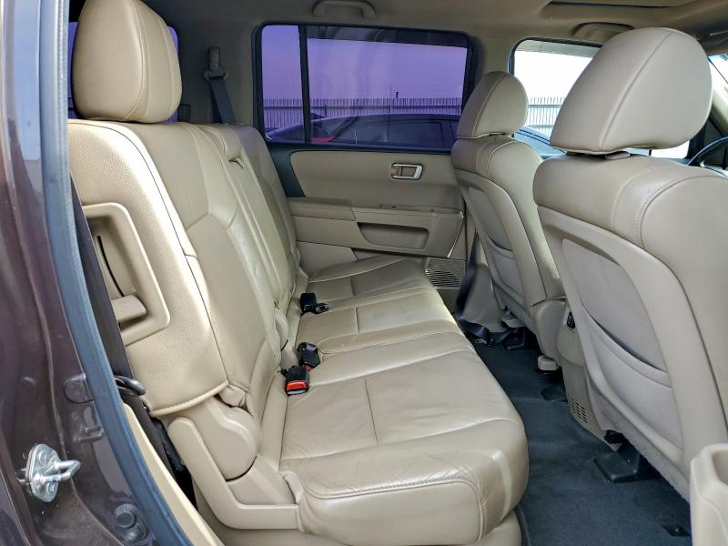 2012 HONDA PILOT EXL #3310302100