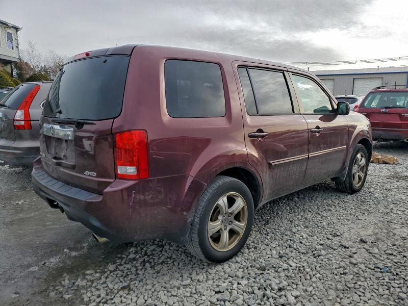 2012 HONDA PILOT EXLN #3317725102