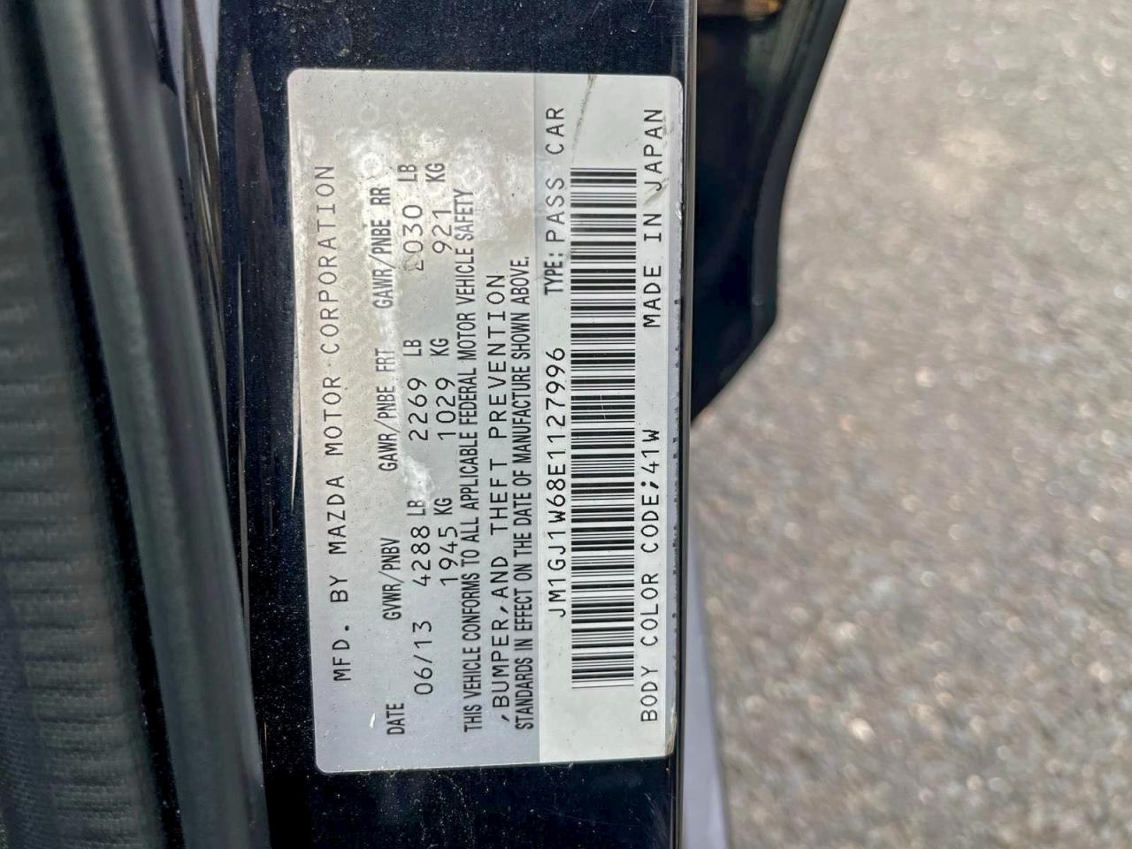 MAZDA 6 GRAND TOURING