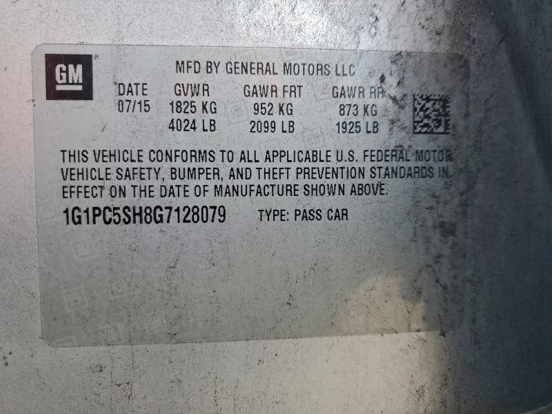 2016 CHEVROLET CRUZE LIMI #3303596929