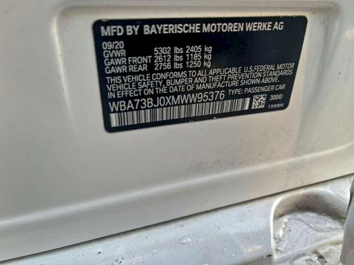 2021 BMW 540 XI #3317991915