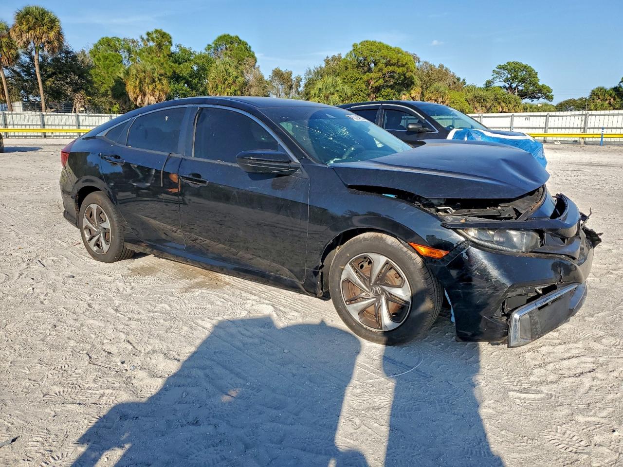 Lot #3317916937 2019 HONDA CIVIC LX