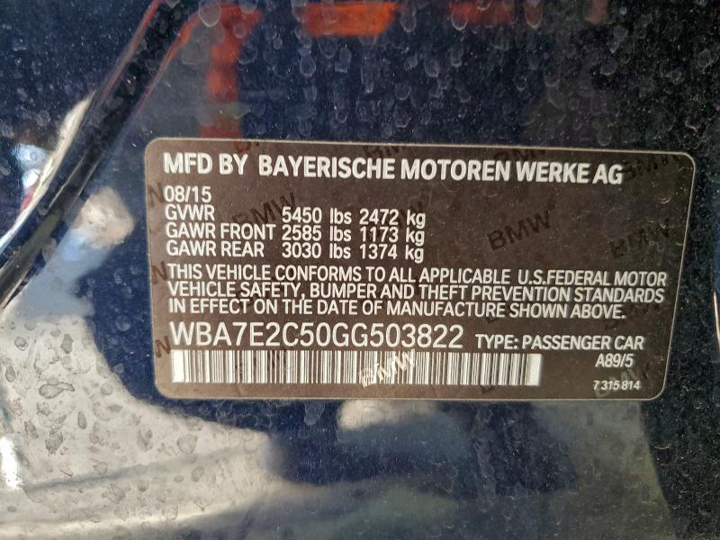 2016 BMW 740 I #3303954709