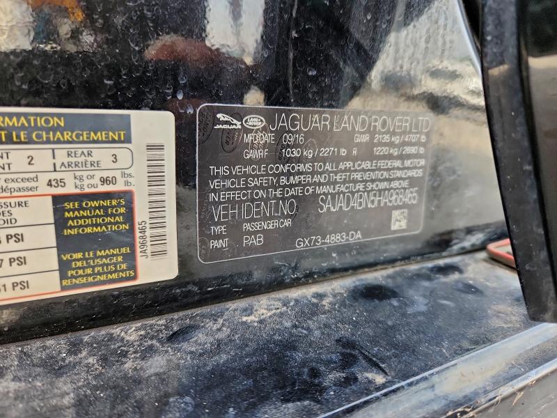 2017 JAGUAR XE PREMIUM #3305450094