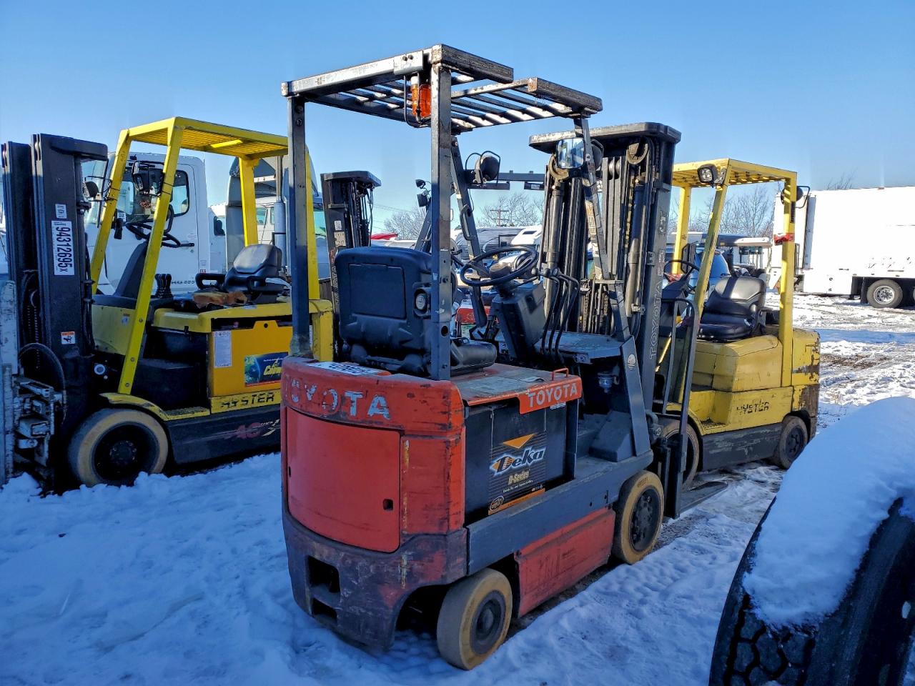 Lot #3310444312 1996 TOYOTA FORK LIFT