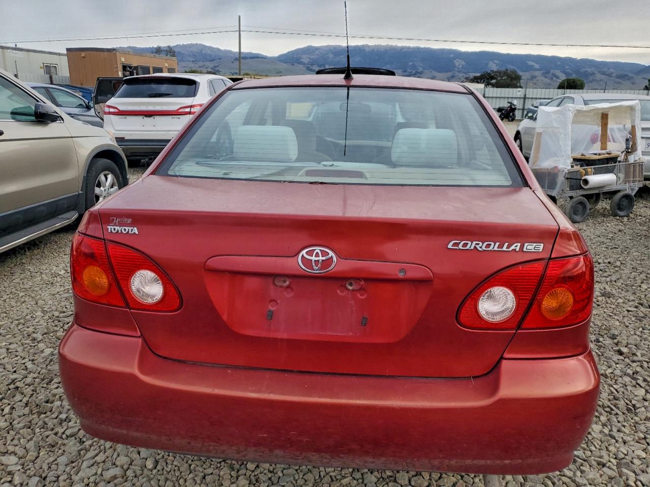 Lot #3304023607 2003 TOYOTA COROLLA CE