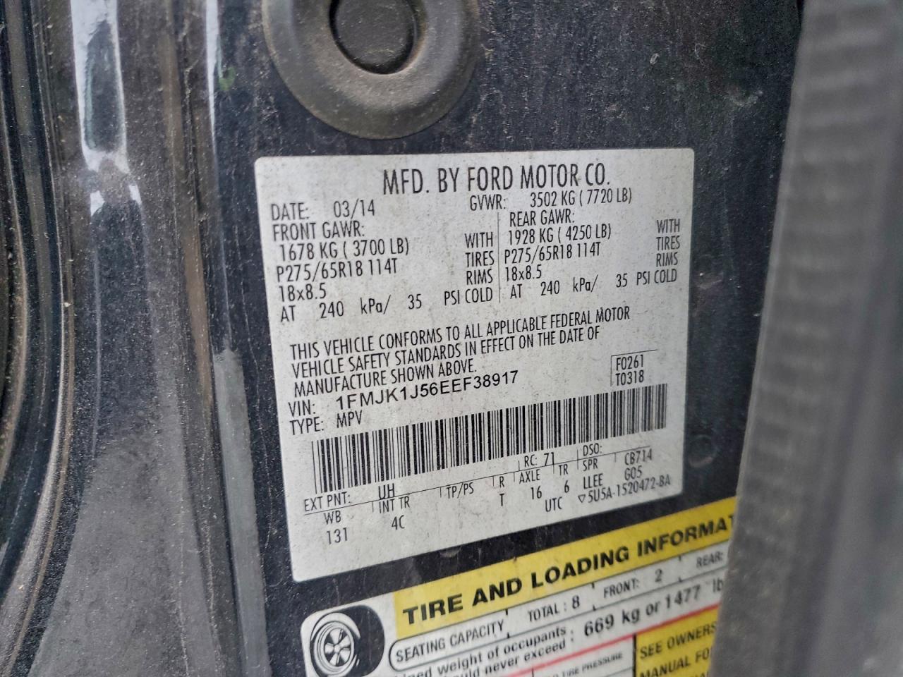 FORD EXPEDITION EL XLT