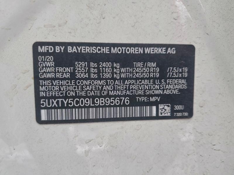 2020 BMW X3 XDRIVE3 #3316120225