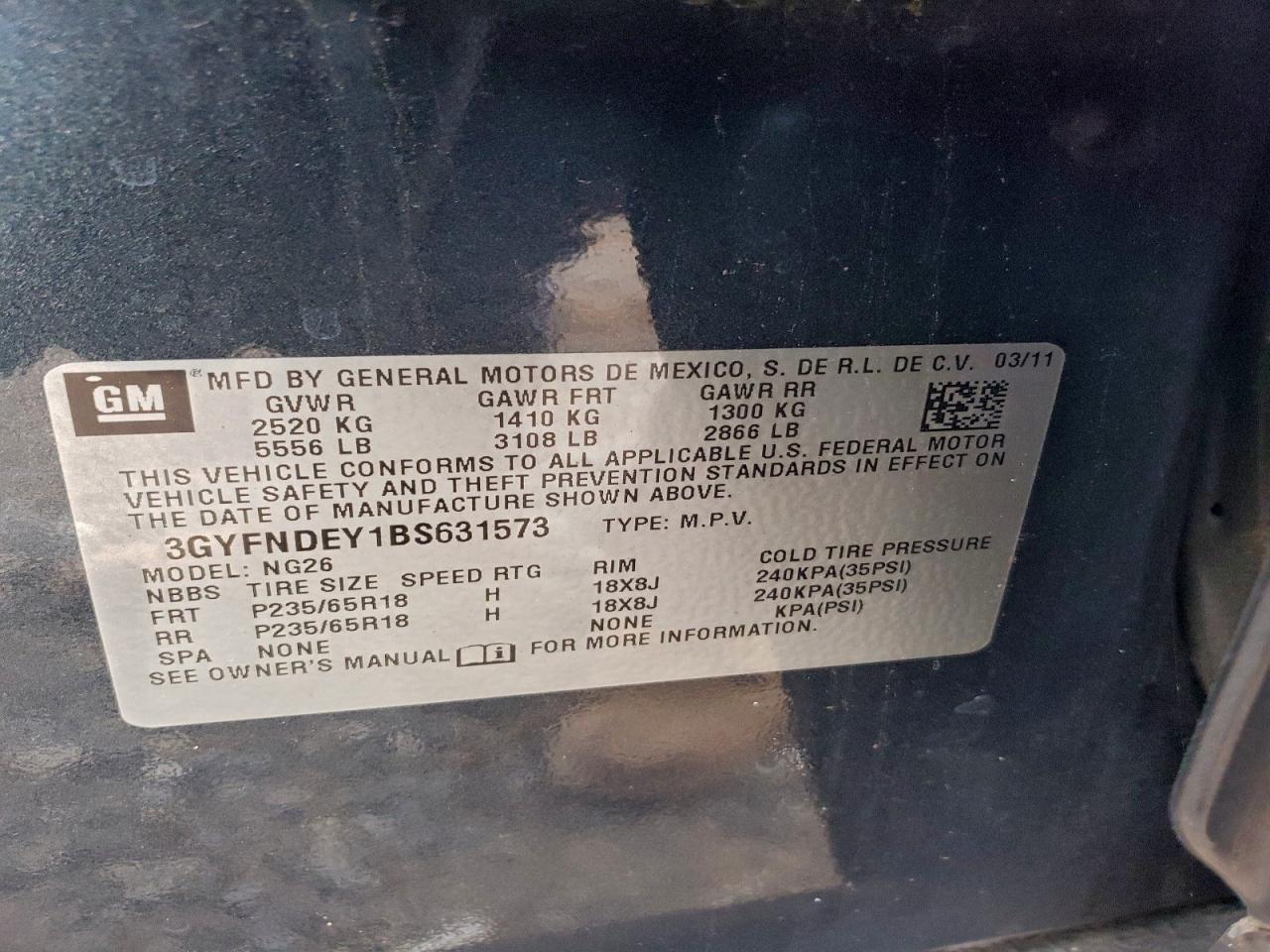 CADILLAC SRX LUXURY COLLECTION