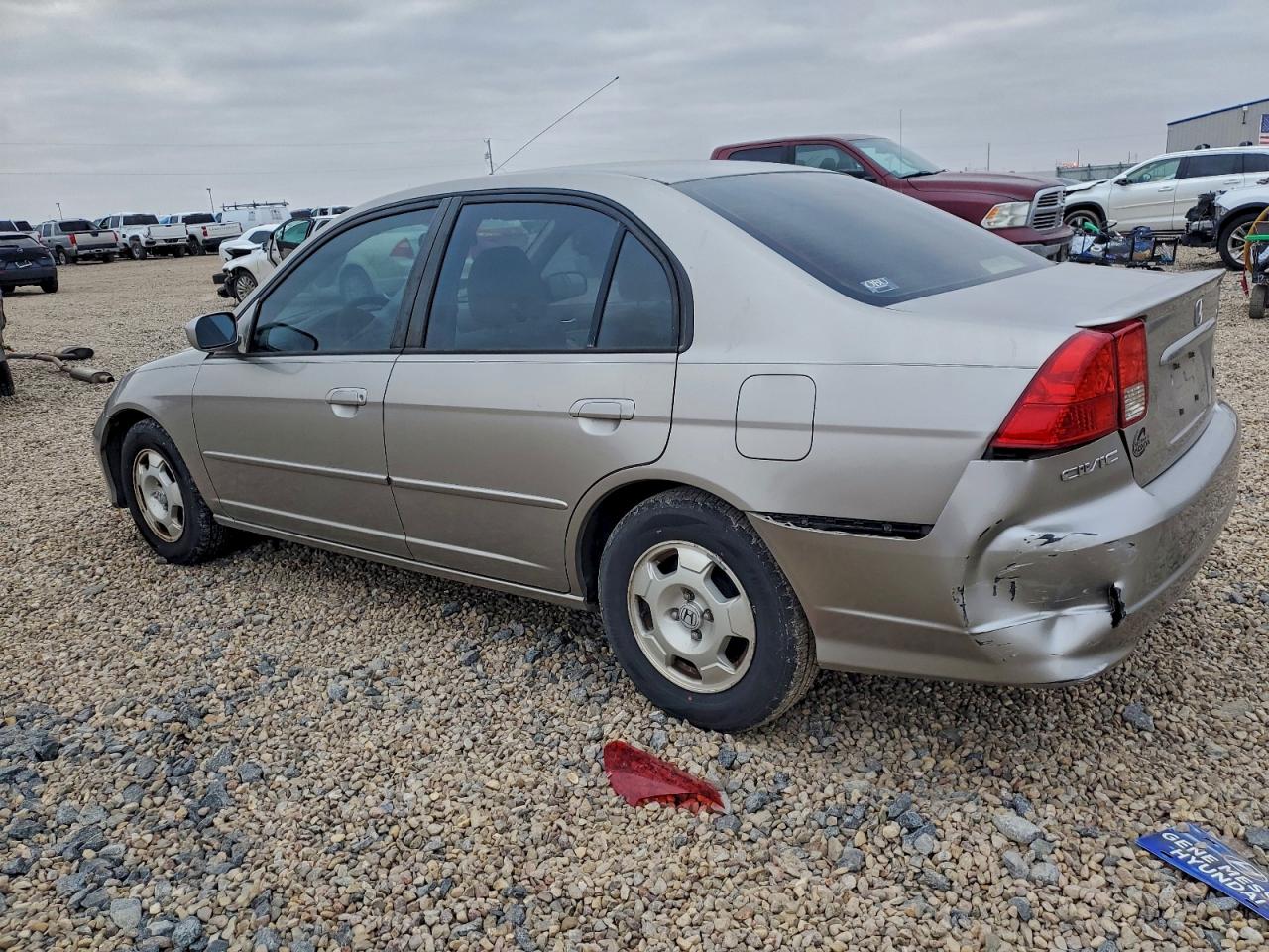 Lot #3312479681 2004 HONDA CIVIC HYBR