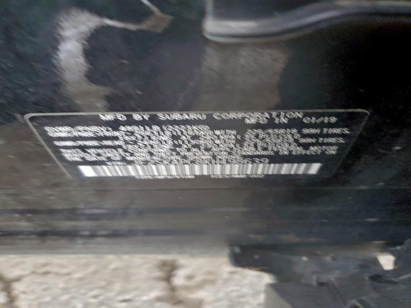 2019 SUBARU FORESTER S #3310321964