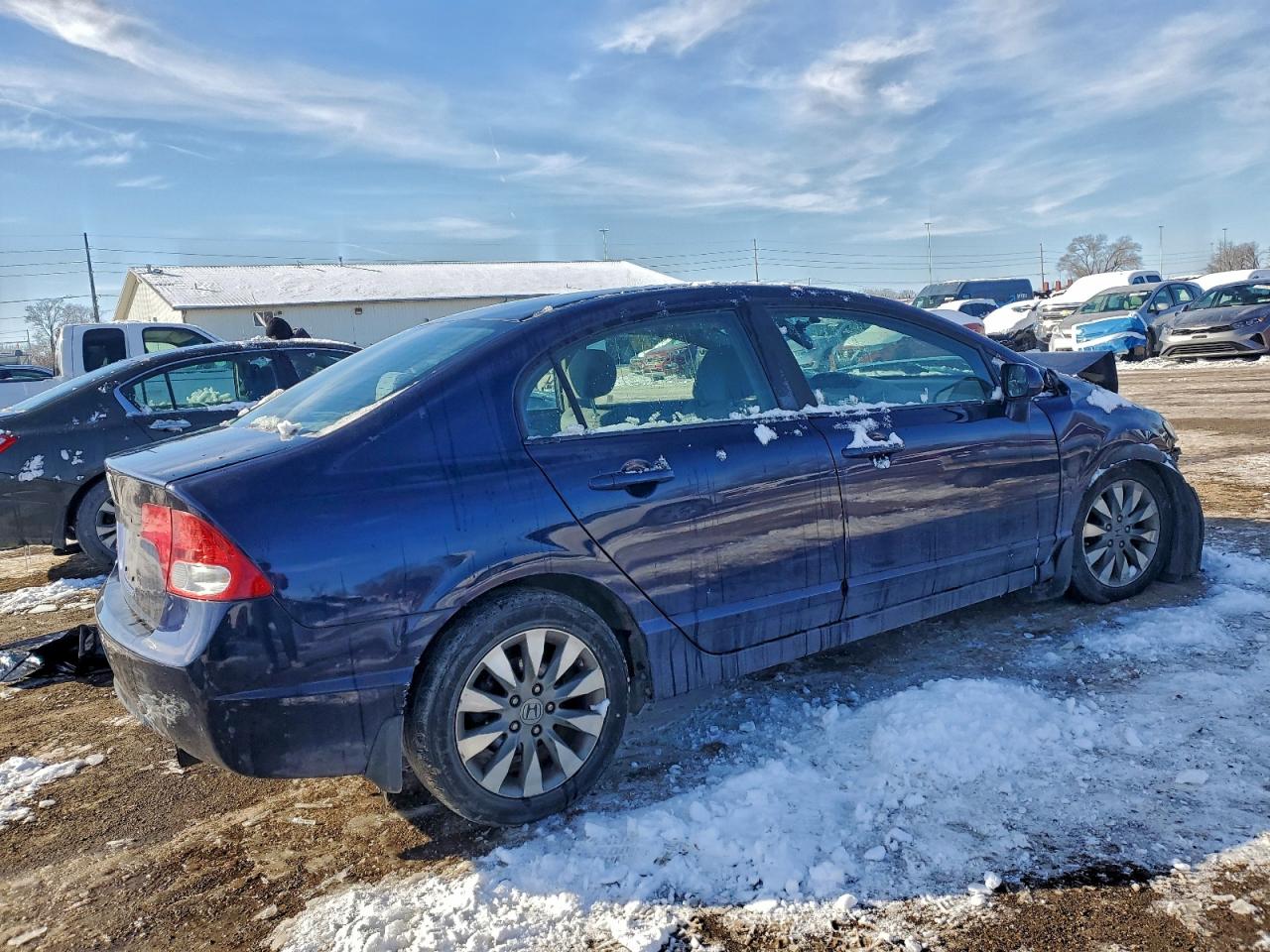 Lot #3316743447 2010 HONDA CIVIC EX
