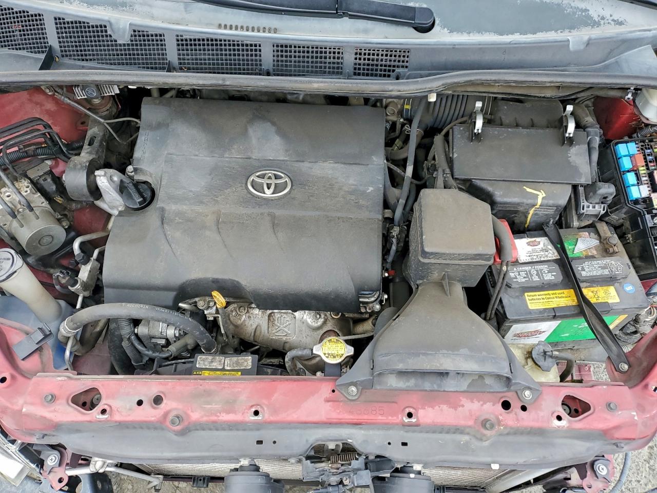 Lot #3311444344 2012 TOYOTA SIENNA XLE