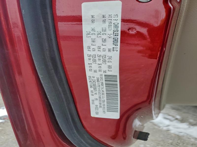 2014 CHRYSLER TOWN & COU #3302643003