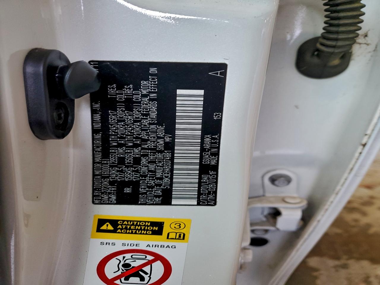 TOYOTA HIGHLANDER BASE