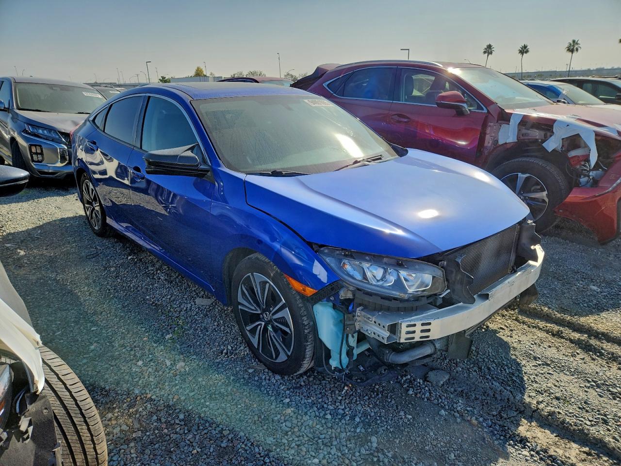 Lot #3318065393 2016 HONDA CIVIC EXL