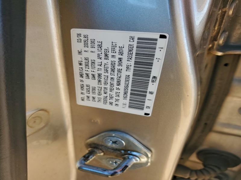 2006 HONDA ACCORD EX #3303001611