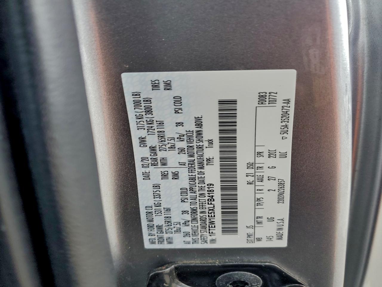 FORD F-150 SUPERCREW