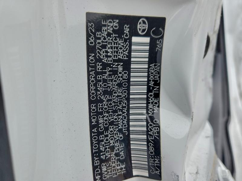 2023 TOYOTA PRIUS LE #3310625862