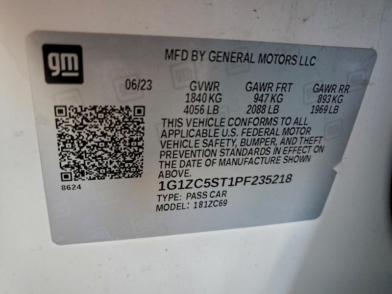 2023 CHEVROLET MALIBU LS #3305478077