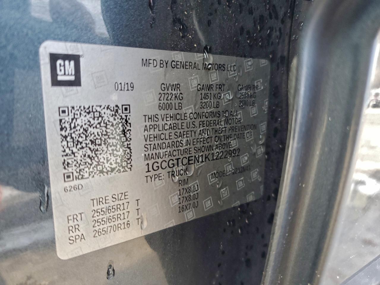 CHEVROLET COLORADO LT