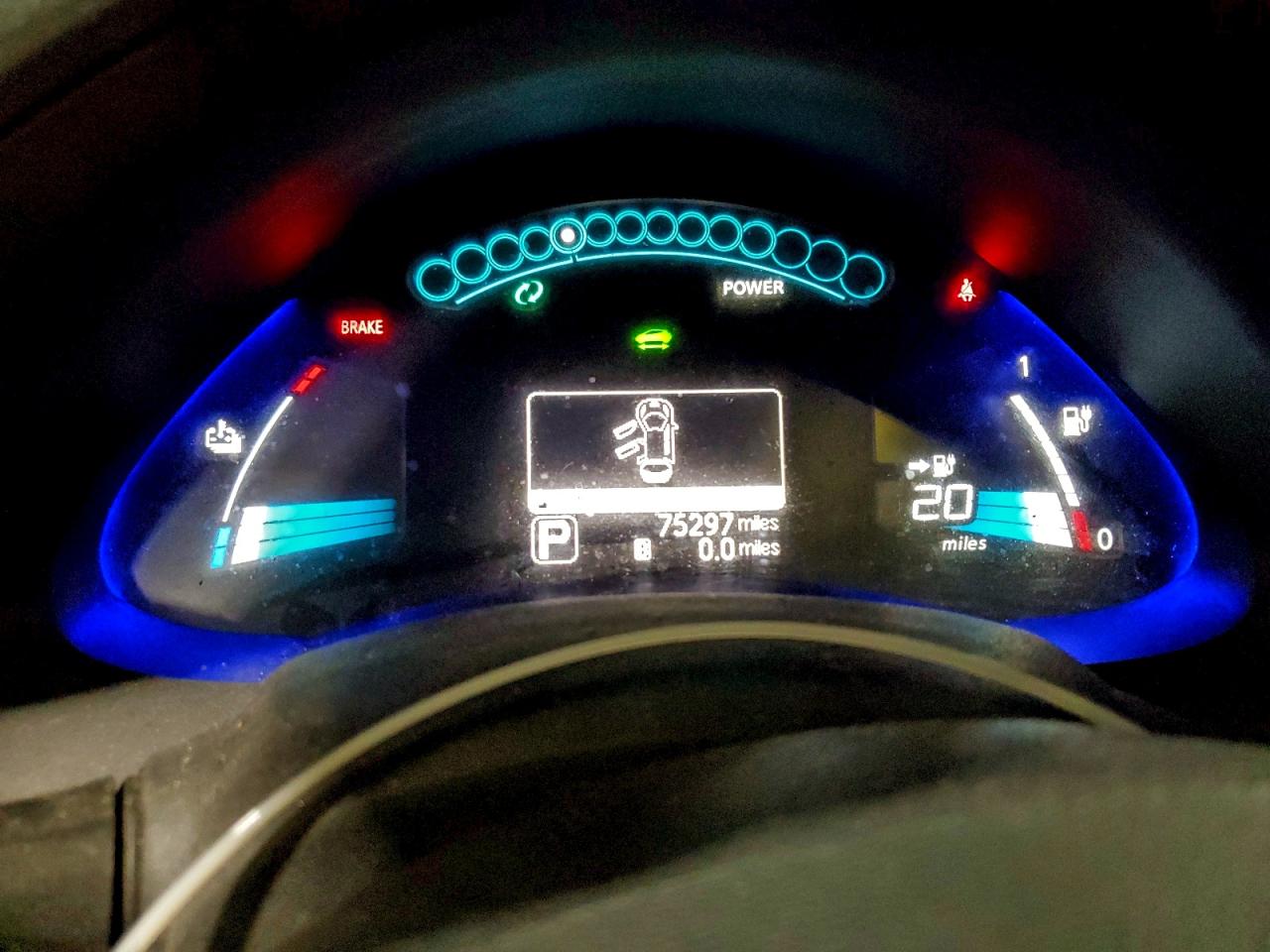 Lot #3311517287 2017 NISSAN LEAF S