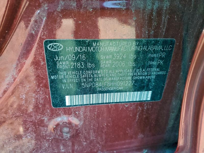 2017 HYUNDAI ELANTRA SE #3311586854