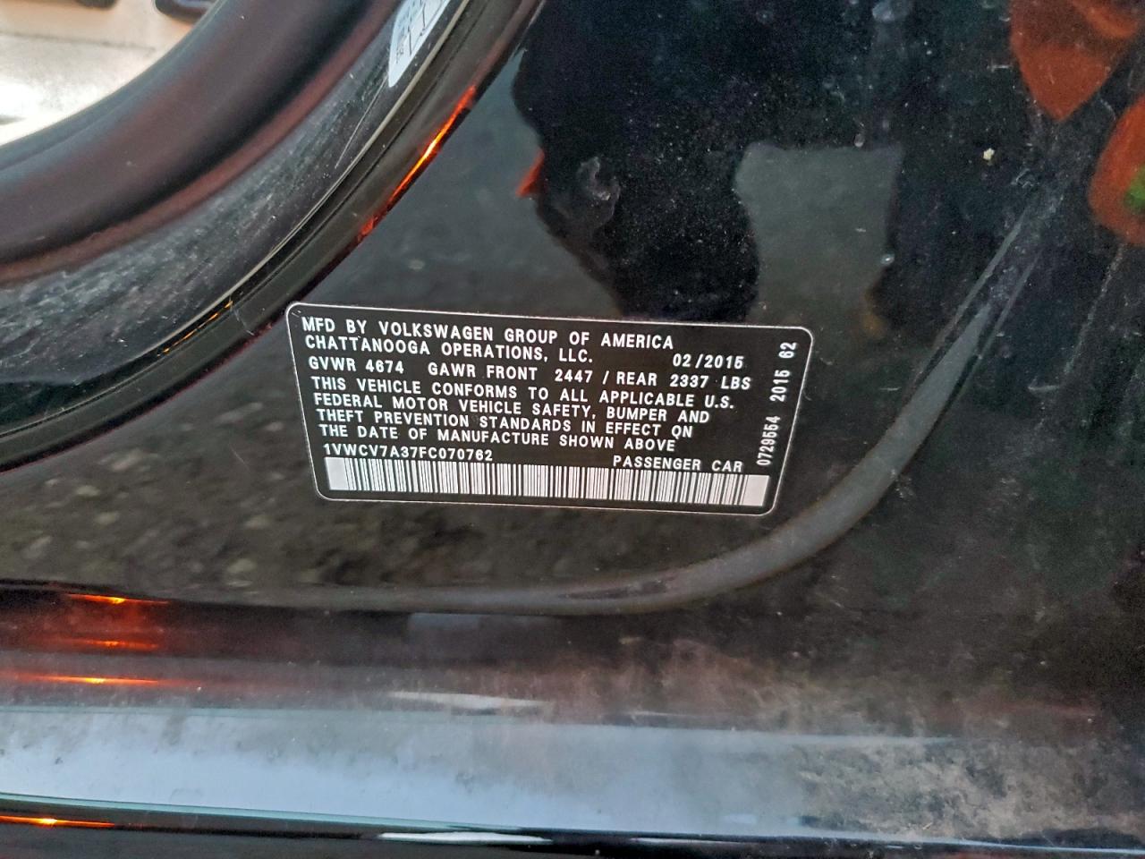 VOLKSWAGEN PASSAT SEL