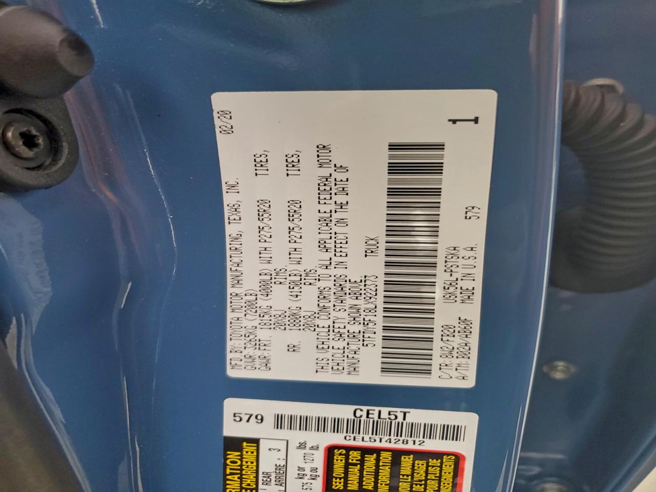 TOYOTA TUNDRA CREWMAX SR5