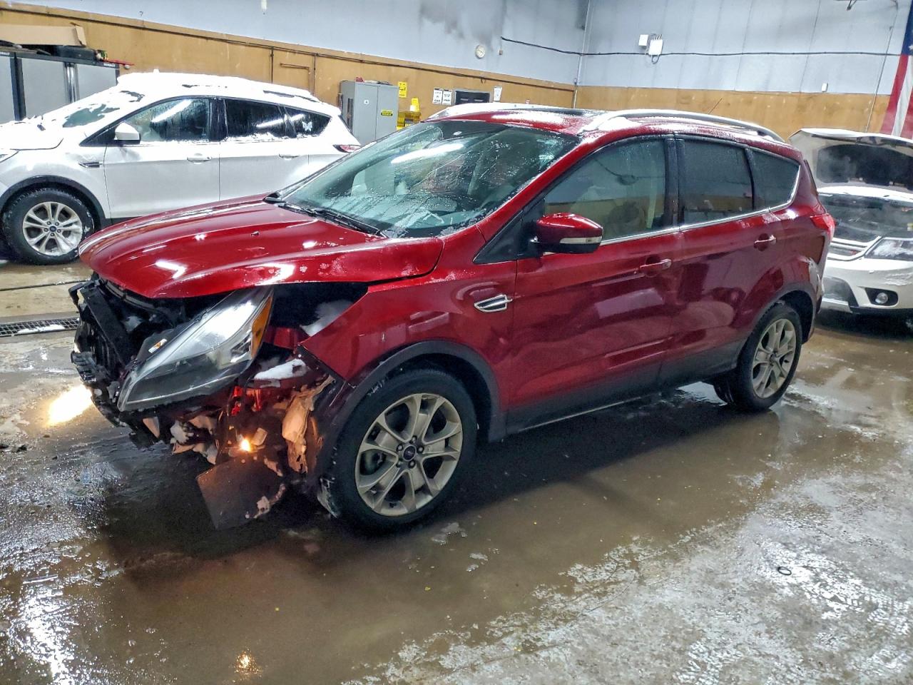 Lot #3308472294 2016 FORD ESCAPE TIT