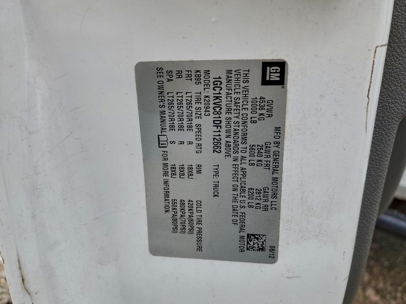 2013 CHEVROLET SILVERADO #3310468055