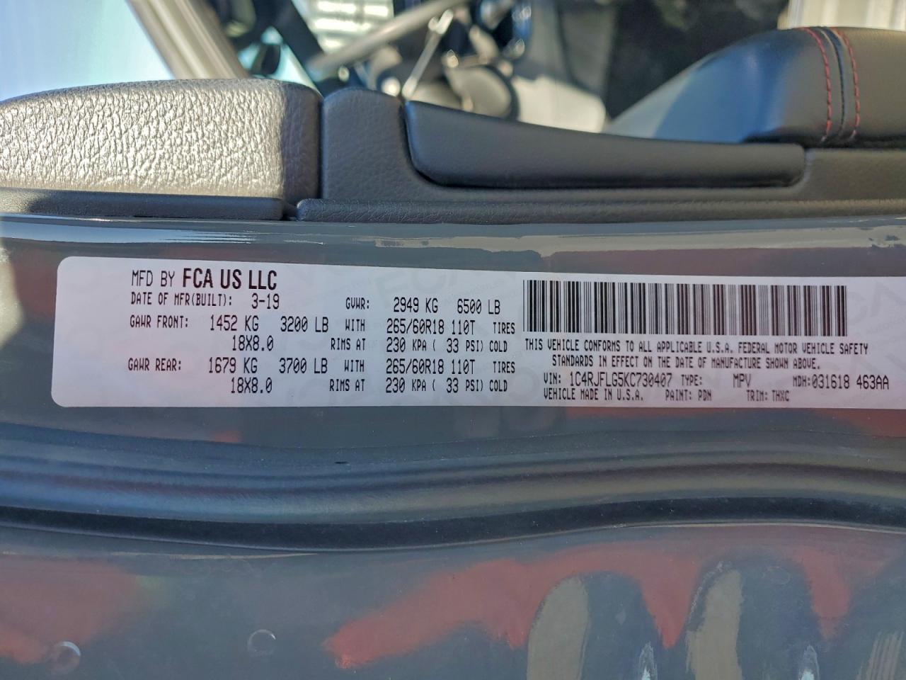 JEEP GRAND CHEROKEE TRAILHAWK